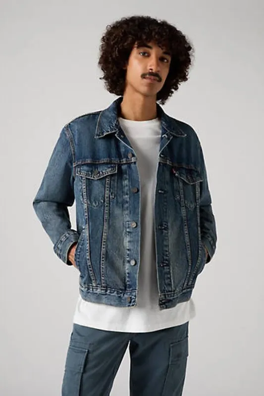 Levi's The Trucker Jacket - Men's - L - Blue sold by Levi's