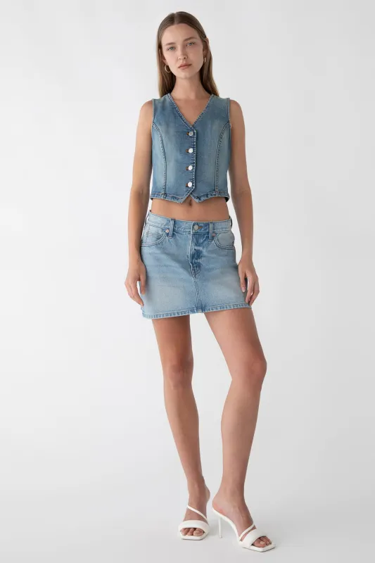 DENIM VEST sold by OAK AND FORT