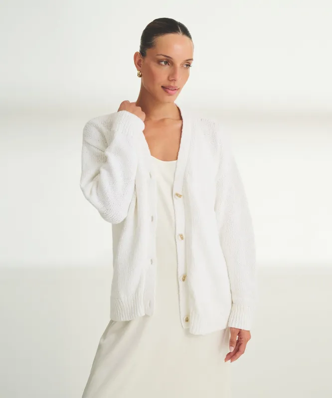 Chunky Cotton Oversized Cardigan sold by Naadam