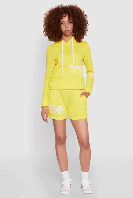 Flawless Graphic Sweatshorts sold by Rainbow