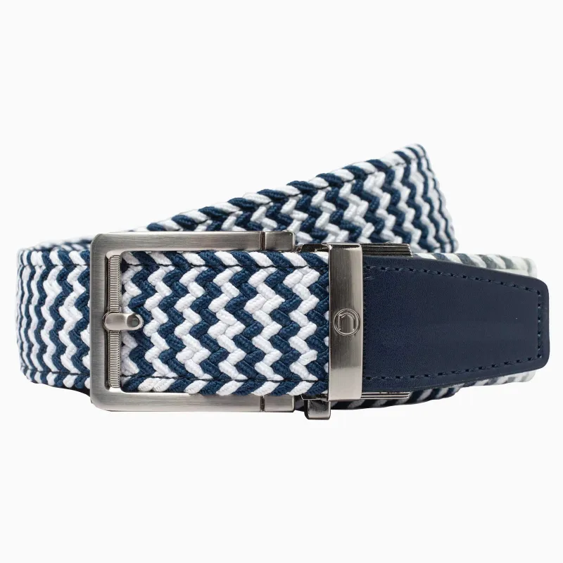 Braided Zigzag Golf Ratchet Belt 1.38" [35mm] sold by Nexbelt