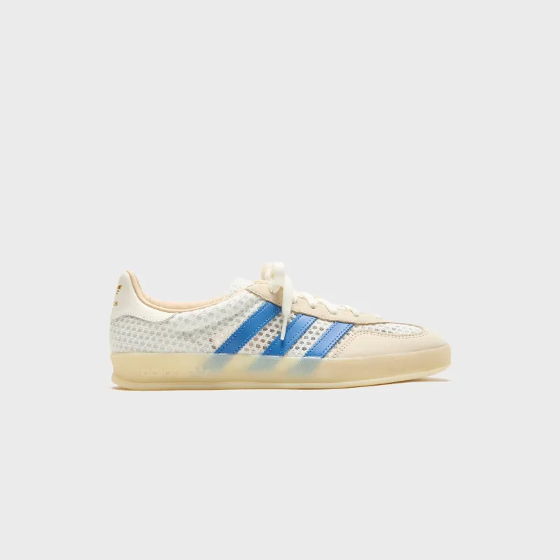 adidas Gazelle Indoor - Off White / Focus Blue / Warm Vanilla sold by Kith