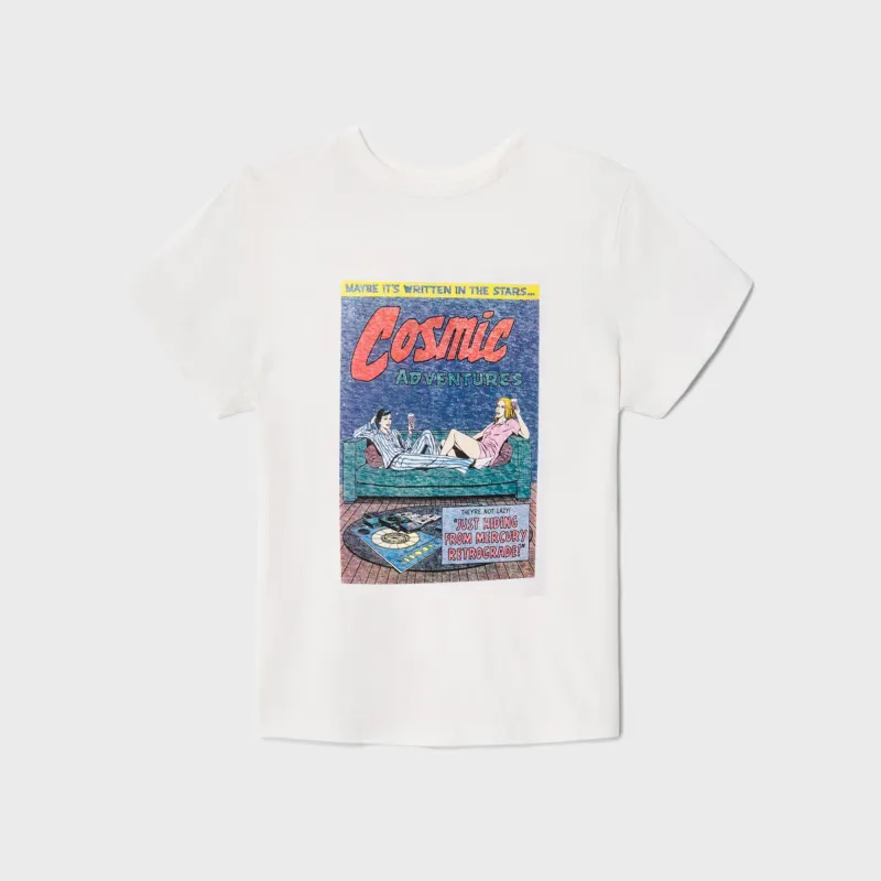 ReDone Classic Tee Retrograde - Vintage White sold by Kith