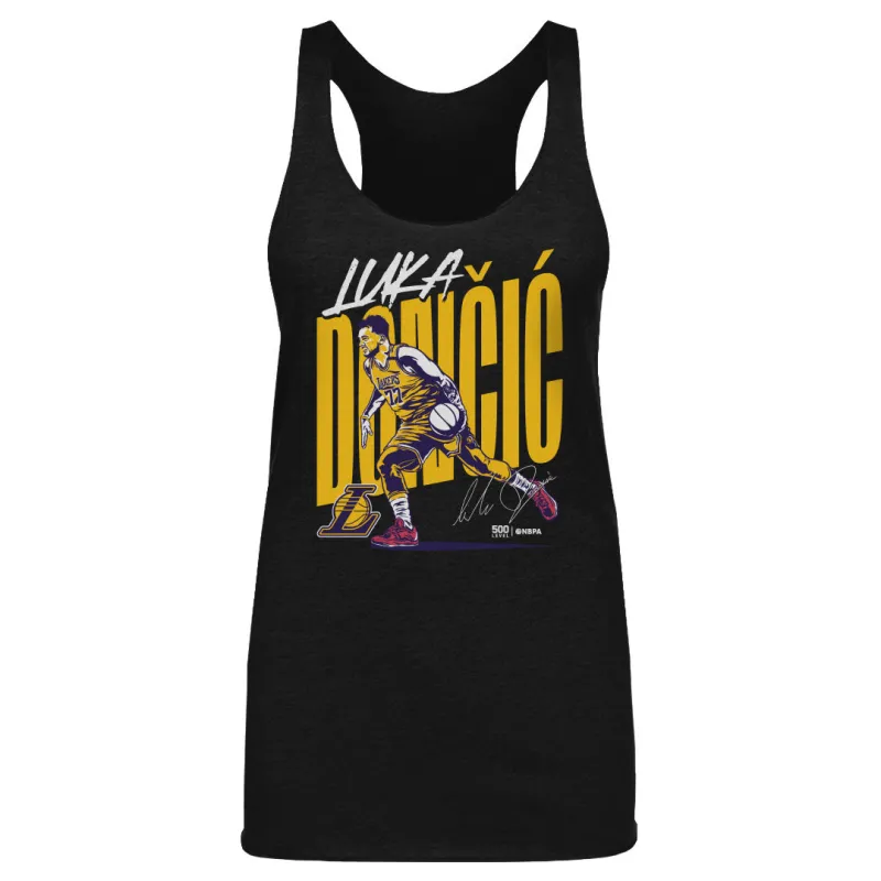 Luka Doncic Los Angeles Lakers Vector WHT sold by 500 Level