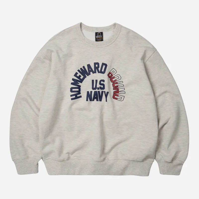 HOMEWARD BOUND SWEATSHIRT - OATMEAL sold by FrizmWORKS