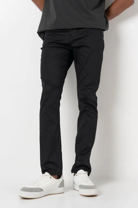 Rf02 Coated Skinny Jeans _ 161691 _ Black sold by Refinery