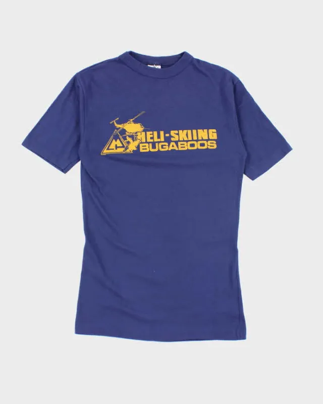 Vintage 90s Heli-Skiing Bugaboos T-shirt - M sold by Rokit