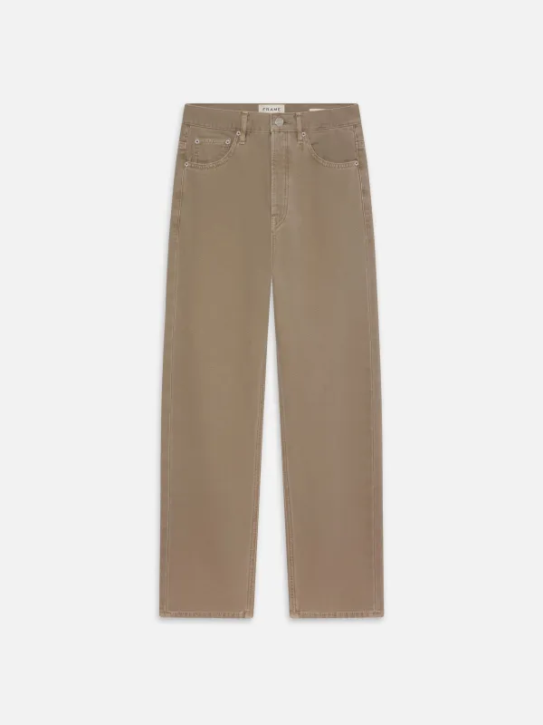 The Straight Jean -- Vintage Khaki sold by Frame Denim