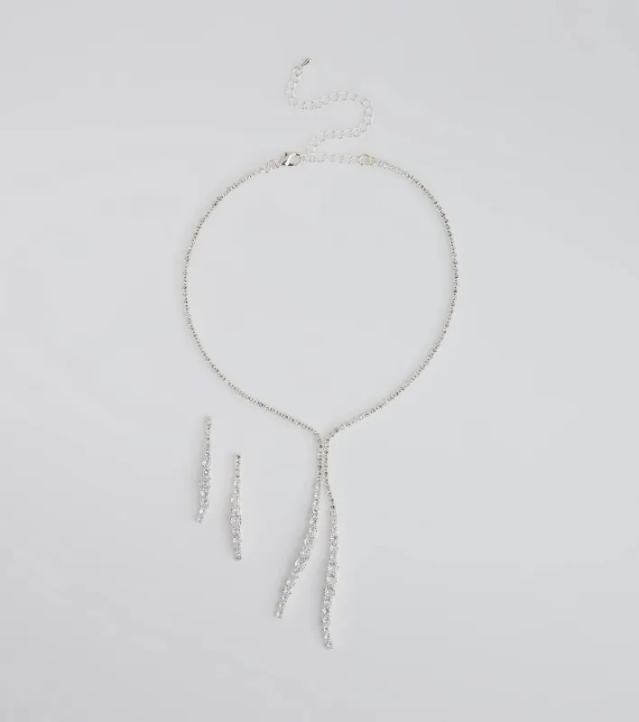 Epitome Of Elegance Necklace And Earrings Set sold by Windsor