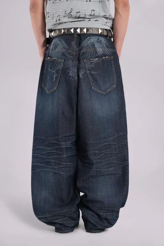 Falcon XL Colossus Jeans sold by Jaded London