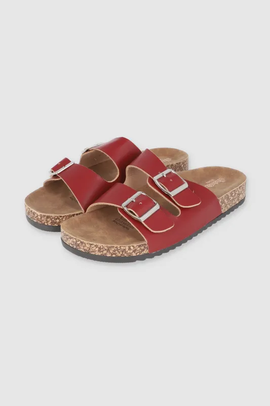Sandalias 2 Hebillas Efecto Corcho sold by Shasa