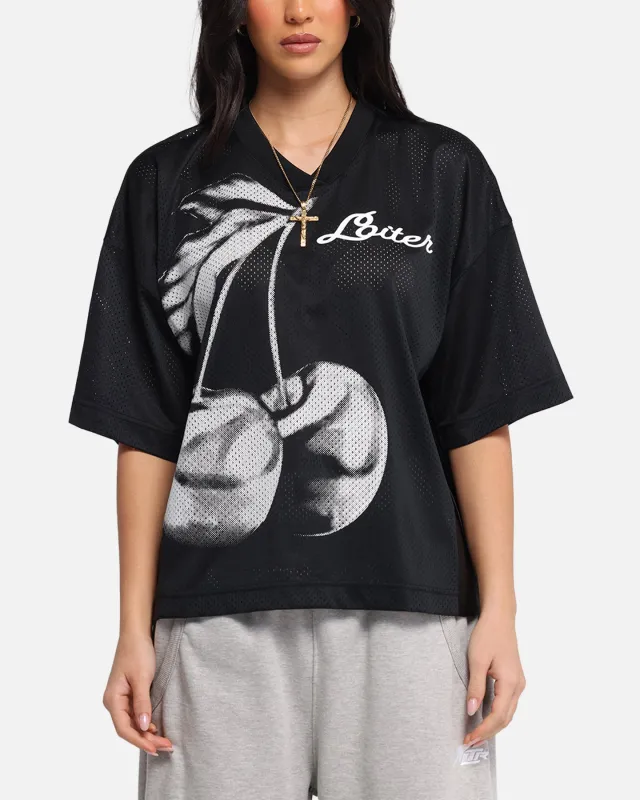 Loiter Cherry Jersey Black sold by Culture Kings