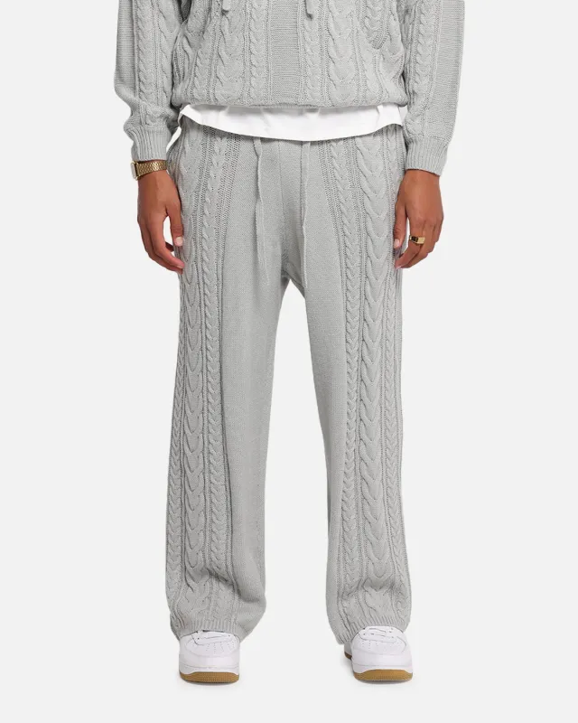 XXIII Lakes Knitted Pants Grey sold by Culture Kings