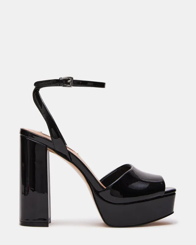 LOURDES BLACK PATENT - SM REBOOTED sold by Steve Madden