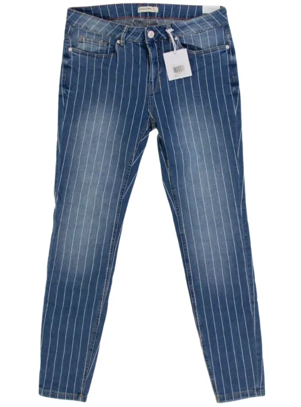 STRIPED DETAILED JEAN sold by FBO