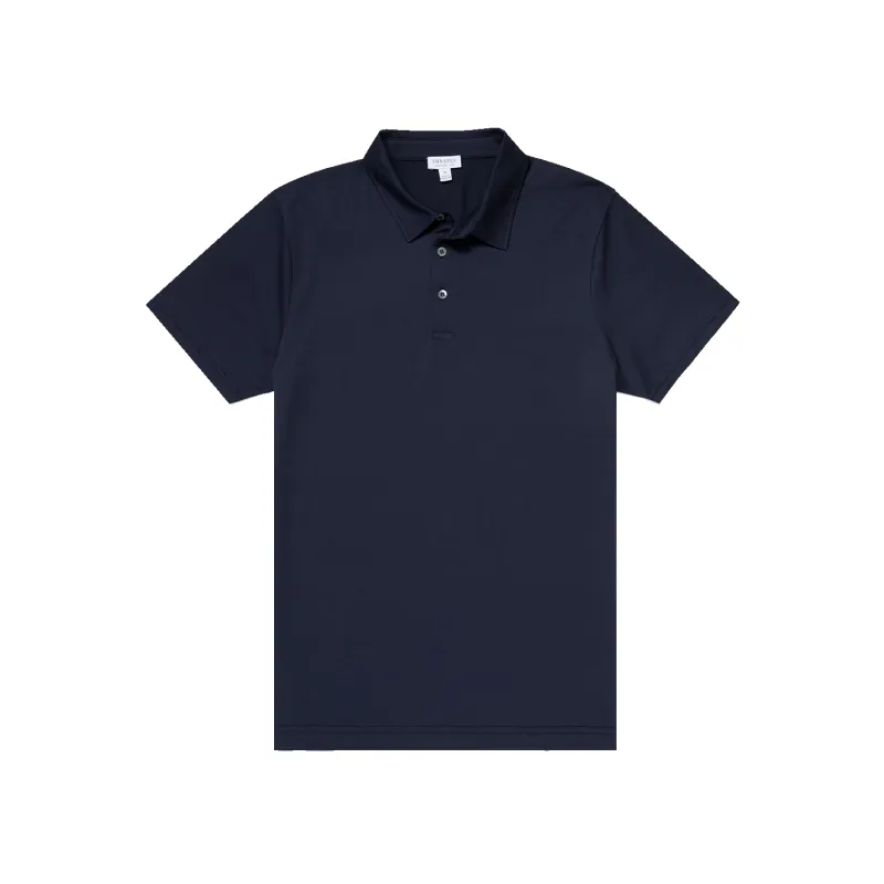 S/S Polo Shirt - Navy sold by Stomping Ground