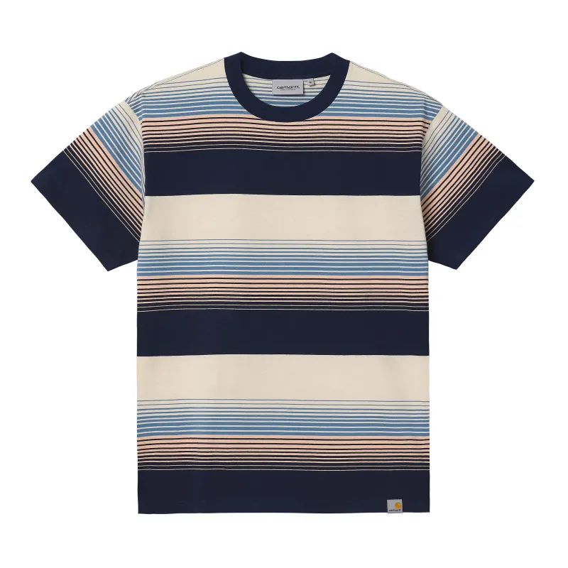 S/S Hanmore T-Shirt - Mizar Stripe sold by Stomping Ground