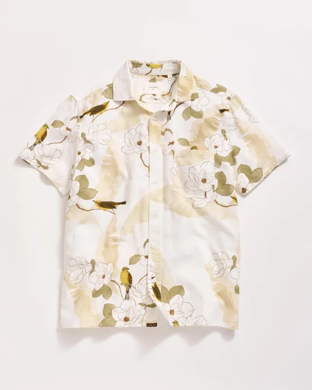 Short Sleeve Grid Yellowhammer Treme Shirt sold by Billy Reid