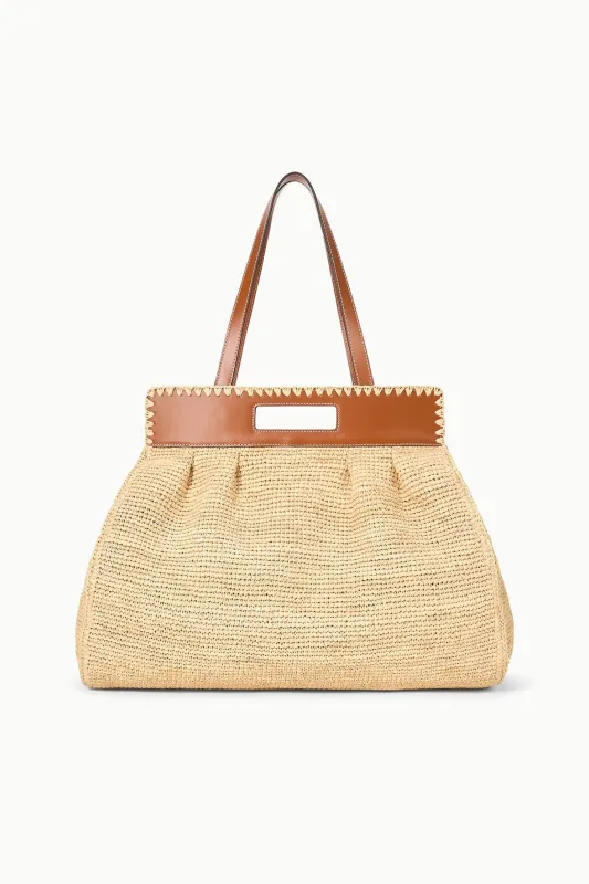 RUE TOTE BAG | NATURAL TAN sold by STAUD