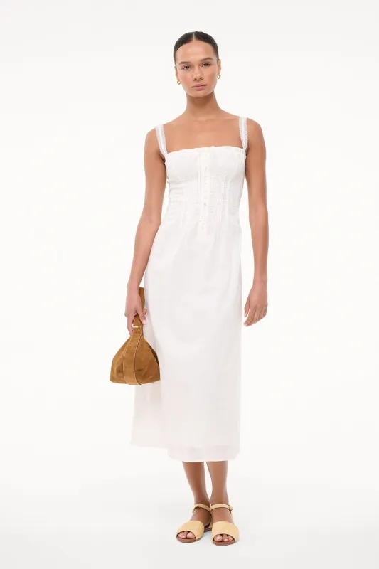 MATILDE DRESS | WHITE sold by STAUD