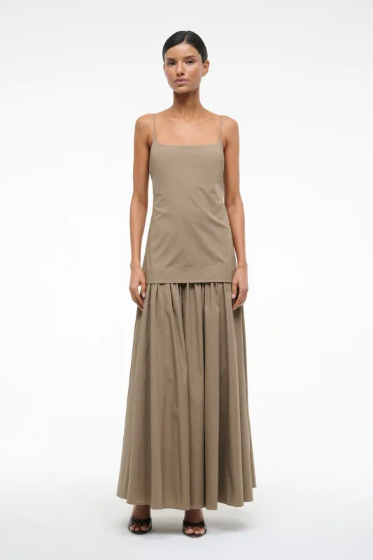 ARI DRESS | TAUPE sold by STAUD