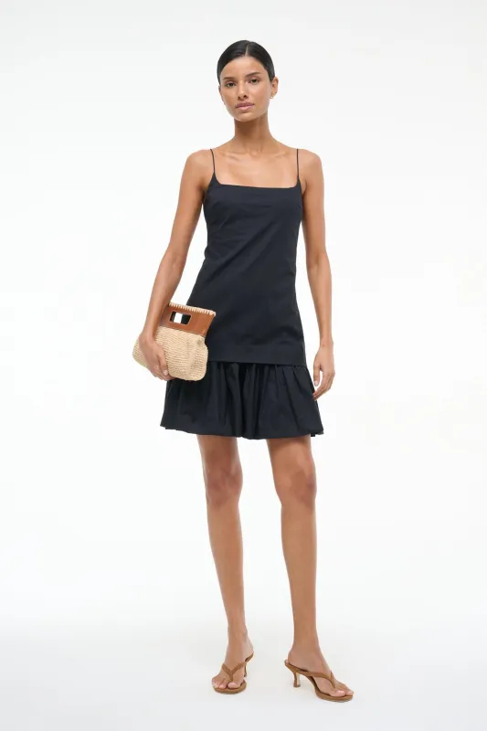 ARI MINI DRESS | BLACK sold by STAUD