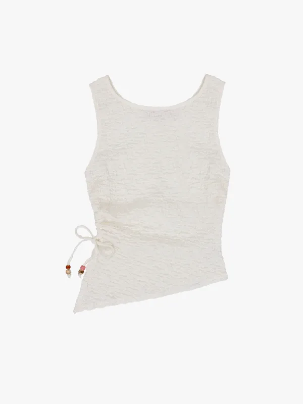 Erin Tank - White sold by Lisa Says Gah