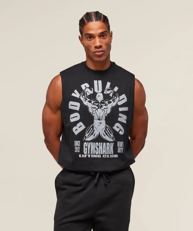 Gymshark Lifting Club Flex Tank - Black sold by Gymshark