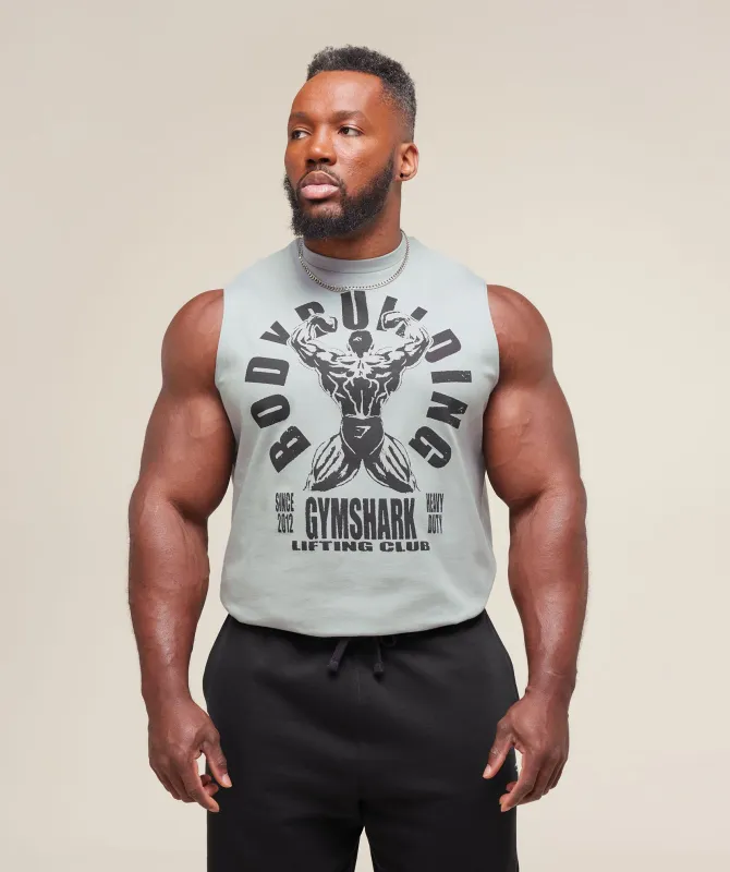 Gymshark Lifting Club Flex Tank - Smokey Grey sold by Gymshark