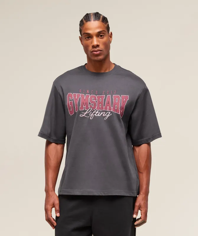 Gymshark Lifting Essentials T-Shirt - Onyx Grey sold by Gymshark