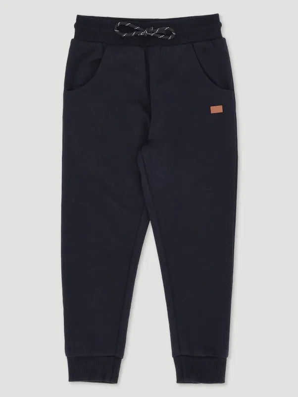 Pre-Boys Fleece Jogger - Black sold by Edgars