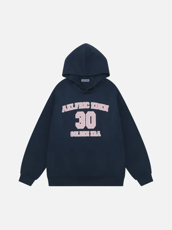 Aelfric Eden Number Print Pullover Hoodie sold by Aelfric Eden