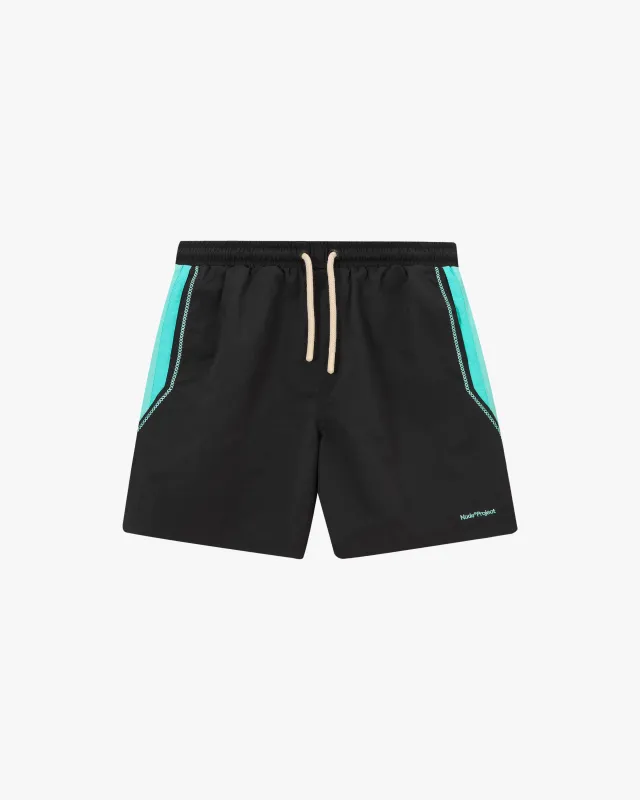 "The" Swimshorts Black sold by Nude Project