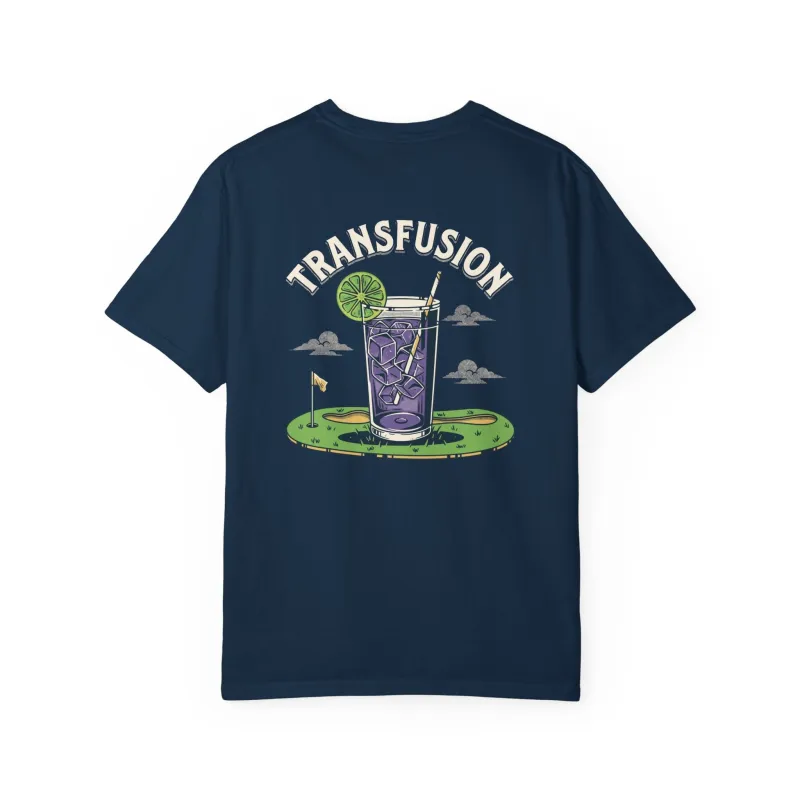Transfusion Tee sold by 2 Putt