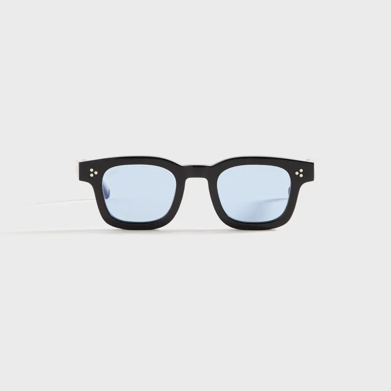 AKILA Ascent Sunglasses - Black / Sky Blue sold by Kith