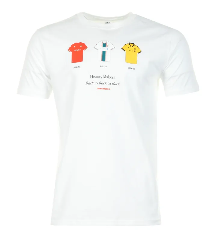 Wrexham B2B2B T Shirt White sold by RAGAZZI