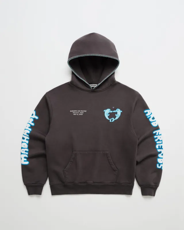 Madhappy and Friends Dolphin Fleece Hoodie sold by Madhappy