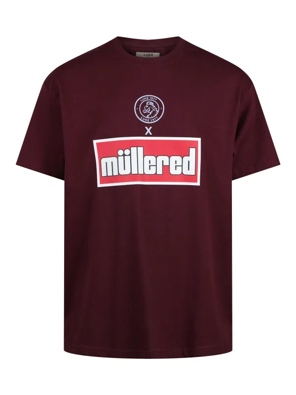 MULLERED DUAL PRINTED T-SHIRT sold by Luke 1977