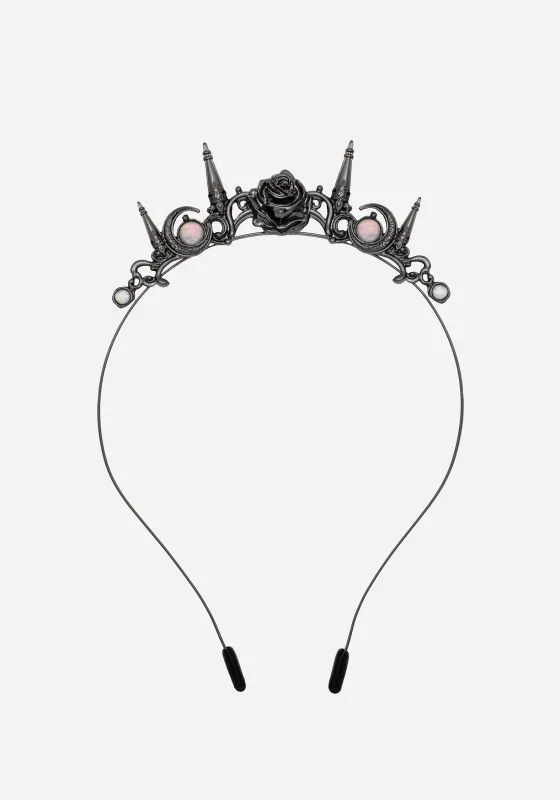 Rift Rose Dagger Headband sold by Disturbia
