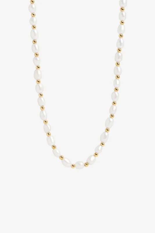 Phoebe Necklace by Mia Bijoux - Gold sold by Birdy Grey