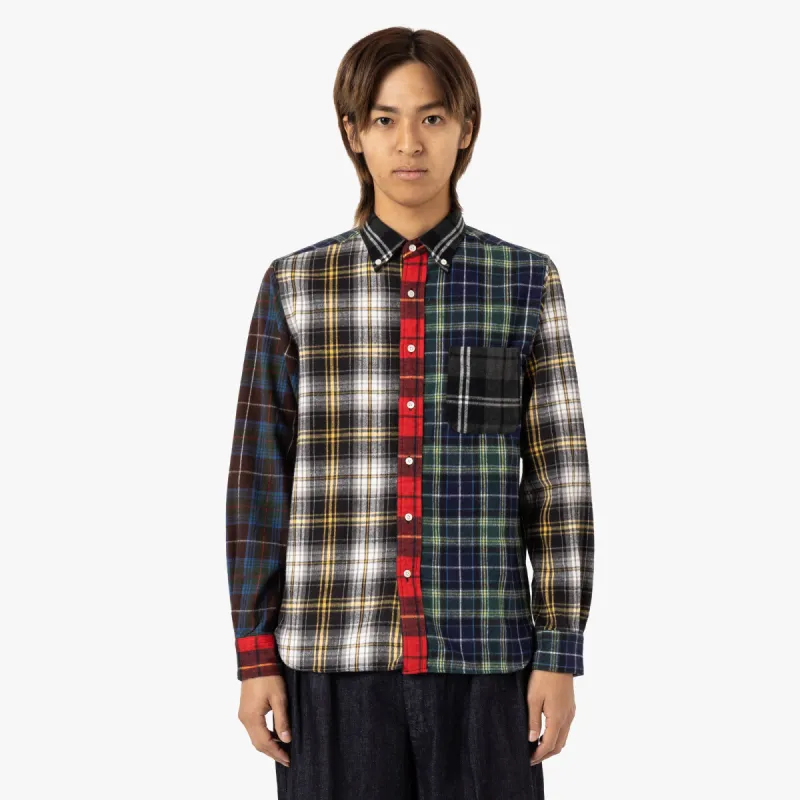 BEAMS PLUS B.D. Check Panel / Black sold by Livestock