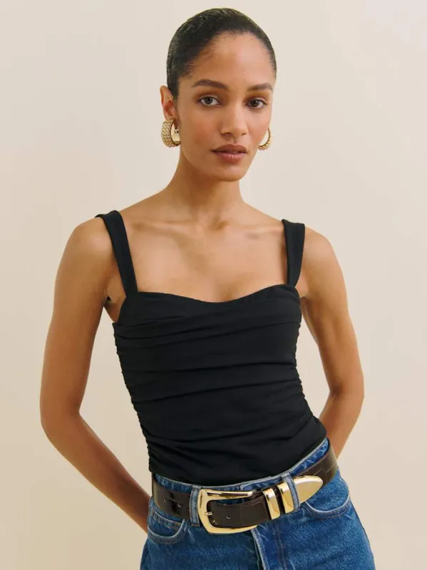 Trish Knit Top sold by Reformation