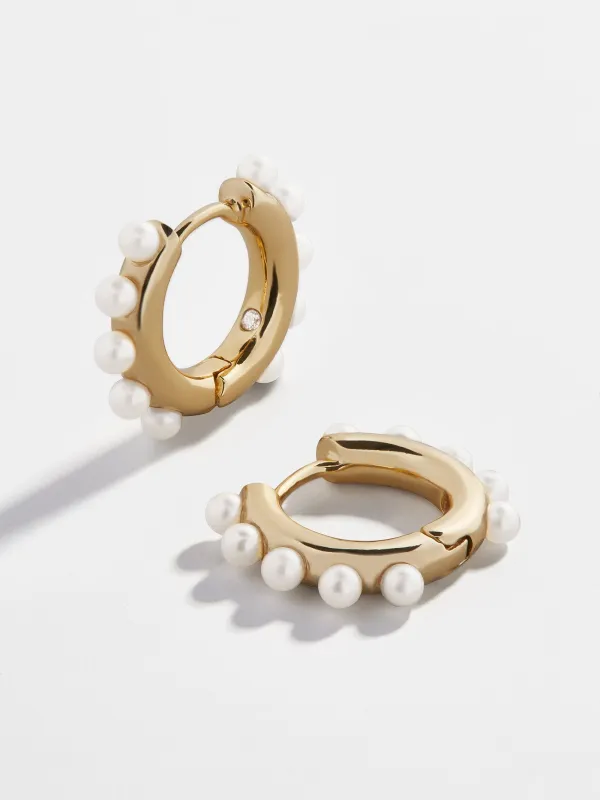 Sienna 18K Gold Earrings - Gold sold by BaubleBar