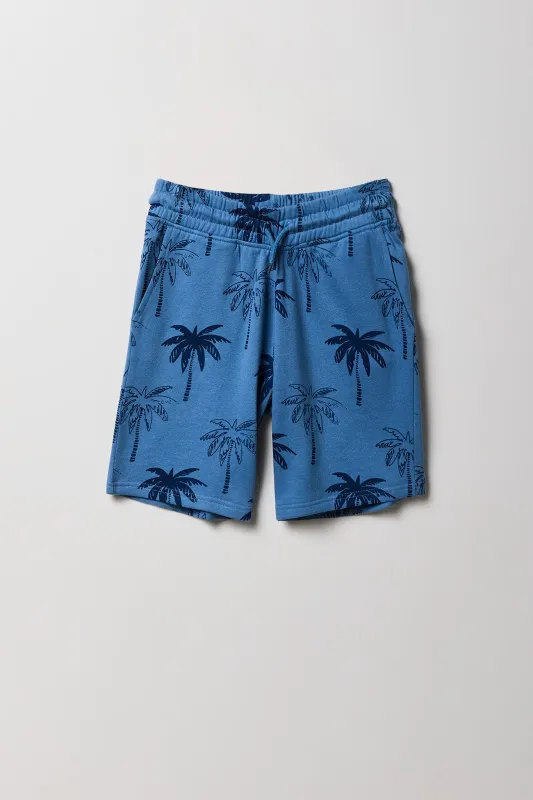 Short en molleton avec motif tropical pour garçon sold by Urban Planet