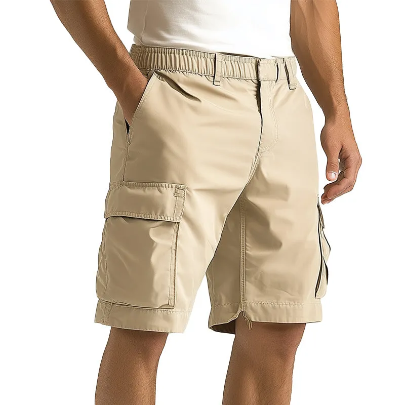 Men'S Summer Fashion Breathable Blended Cargo Sports Shorts MTA1386E0P sold by Manly