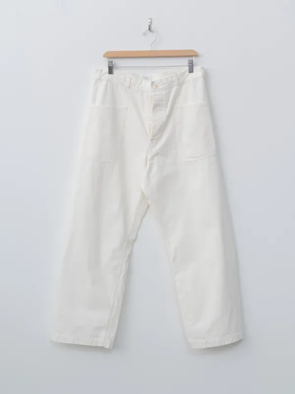 Nepdenim Utility Pants - White sold by Namu Shop