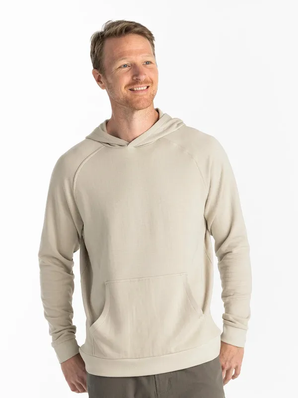 Free Fly Men'S Bamboo Lightweight Fleece Hoodie - Sandstone sold by Sun Diego Boardshops