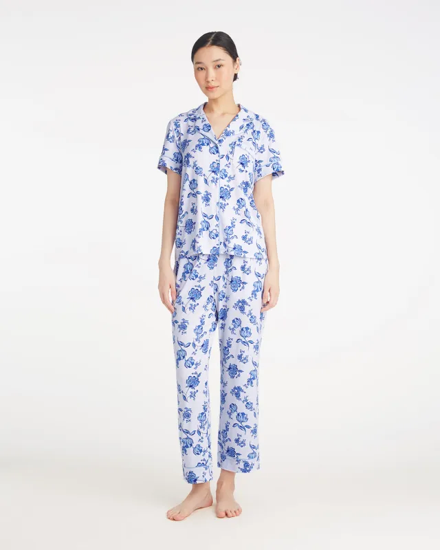 Linda Pajama Set in Magnolia Toile sold by Draper James