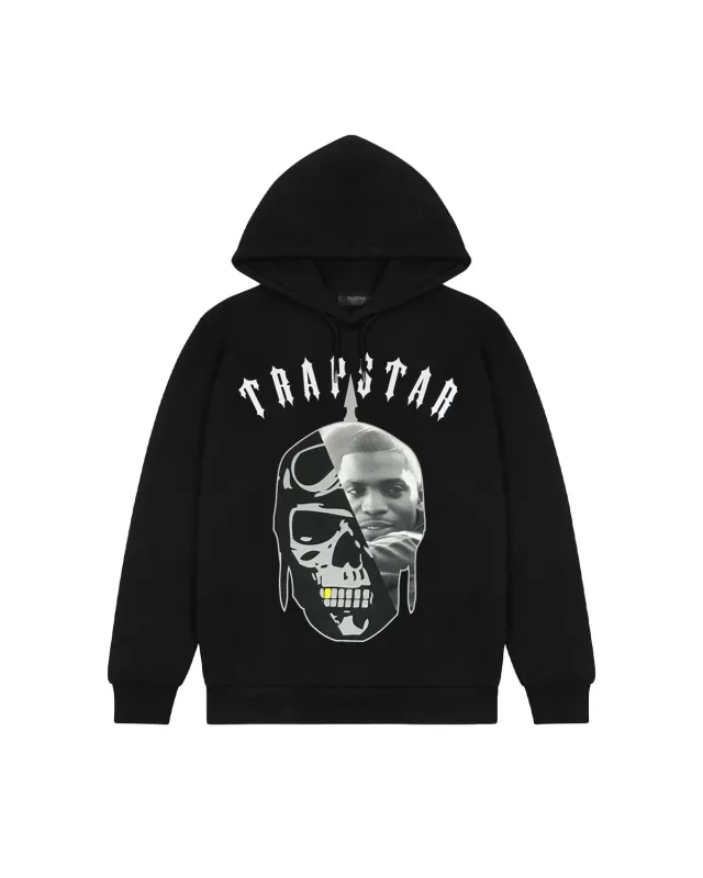 Hustler's Spirit Hoodie - Black sold by Trapstar London
