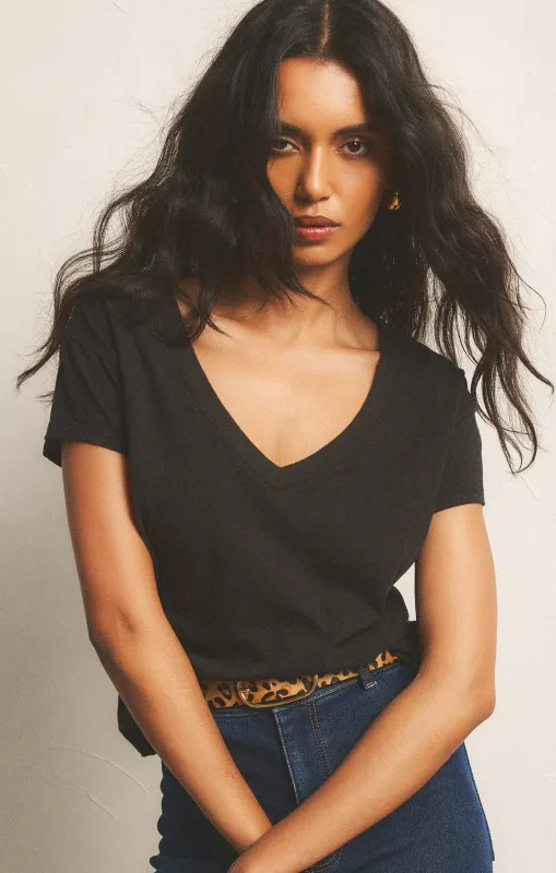 Modern Jersey Slub V-Neck Tee sold by Z Supply